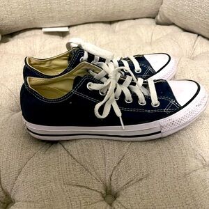 Blue Converse Sneakers